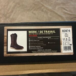 Red Wing Men's Dark Brown Leather Boots